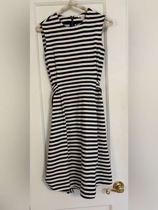 Trenery Dresses & Skirts - Trenery Black and White Striped Midi Dress